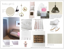 Example of girl's room board