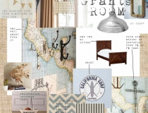 Example of a boy's room board