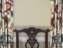 Dining room in progress